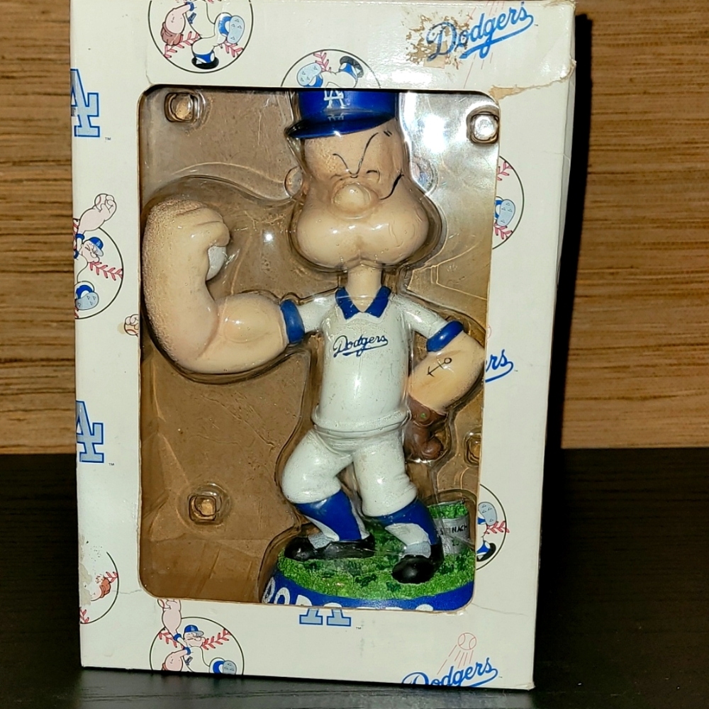 Rare Dodgers Popeye Bobblehead